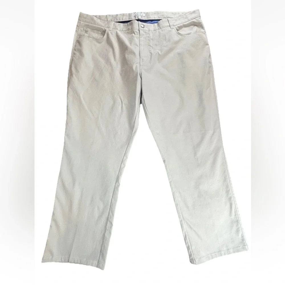 Peter‎ Millar eb66 five pocket performance Golf Pants Men’s 42x27 Tan